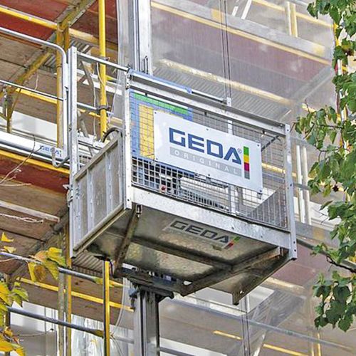 GEDA 300 Z Bauaufzug / Materialaufzug