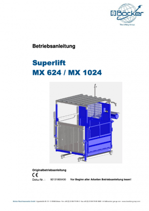 Böcker Superlift MX 624 / MX 1024